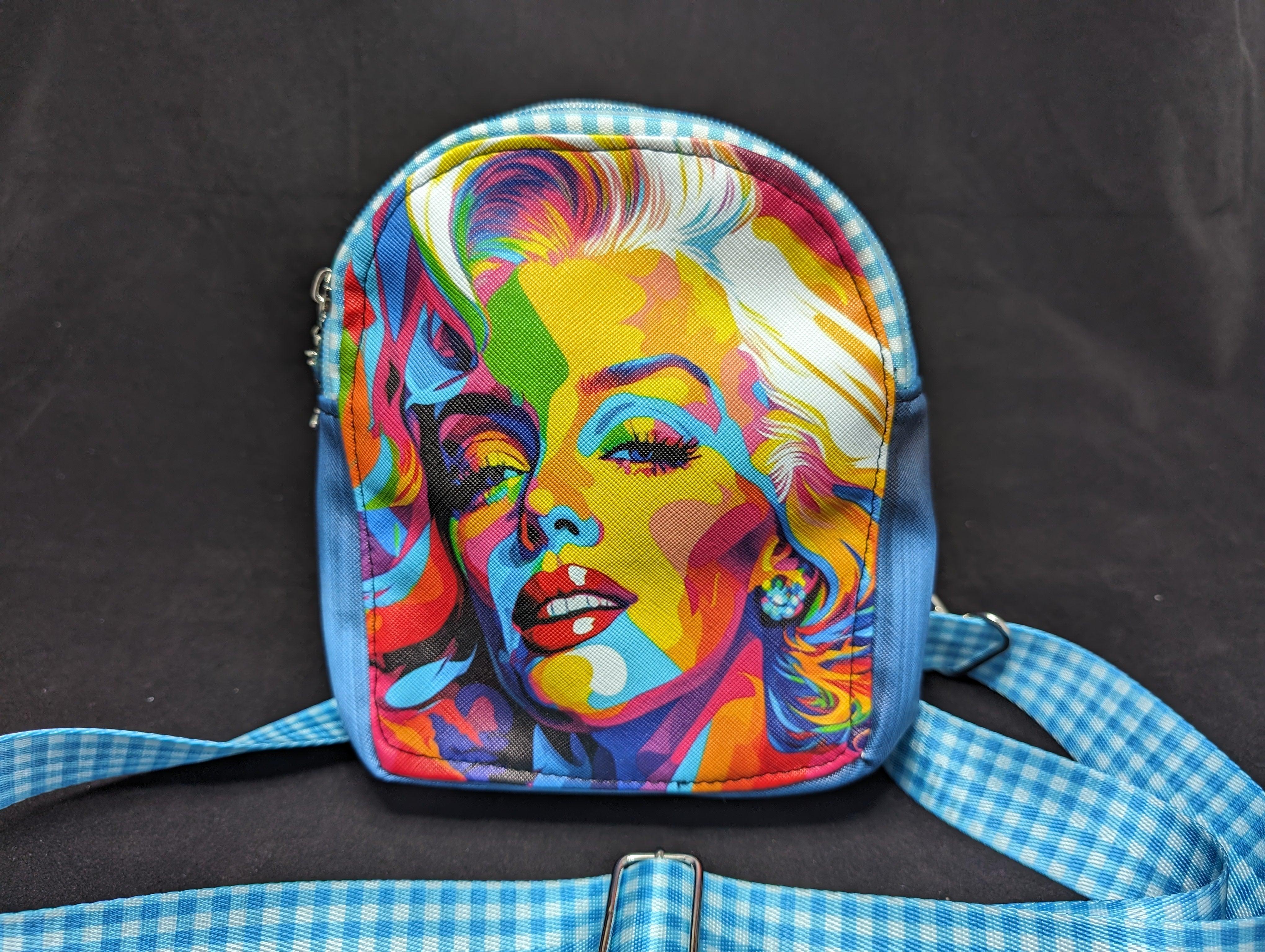 Marilyn Monroe Pop-Art Convertable Silng/Backpack - IV BAGS & THINGS