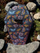 Coffin-Shaped Crossbody Bag – Gothic Moth Print | Large Interior | IV Bags & Things