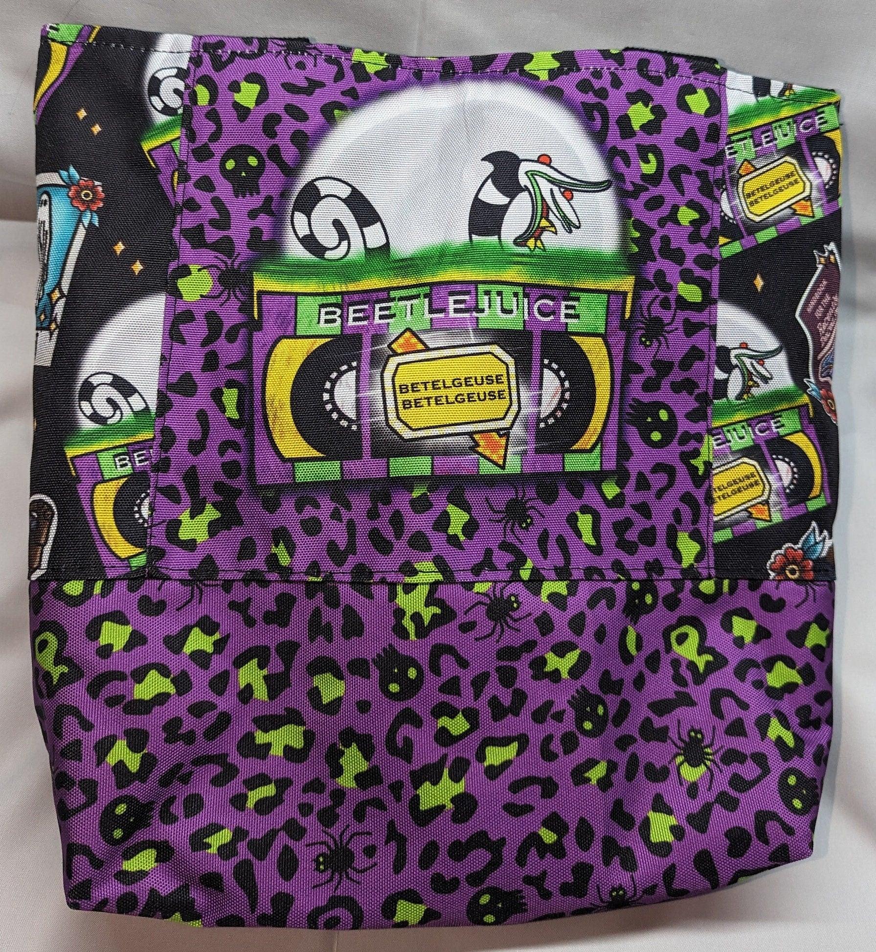 Beetlejuice Waterproof Canvas Tote - IV BAGS & THINGS